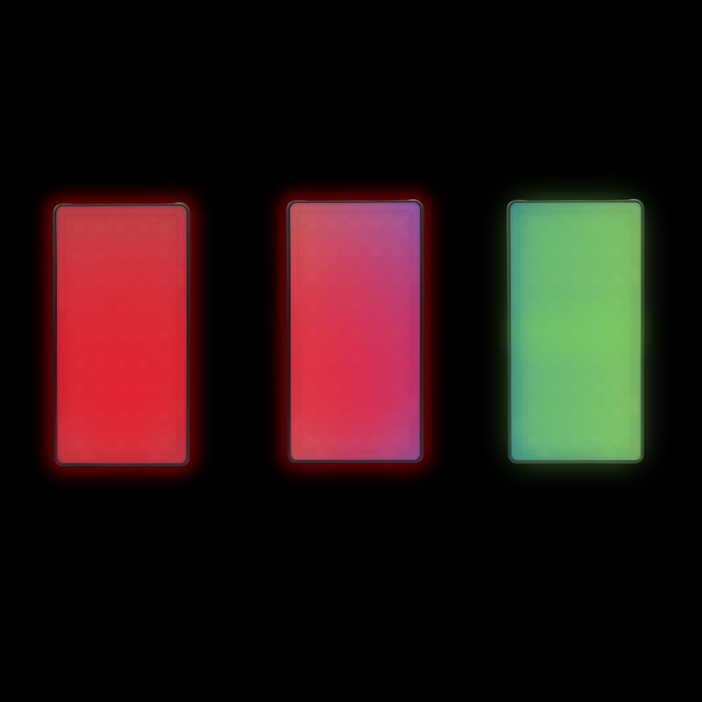 LED video light with integrated power bank ColorGlow TC 158 LED video light with integrated power bank ColorGlow TC 158