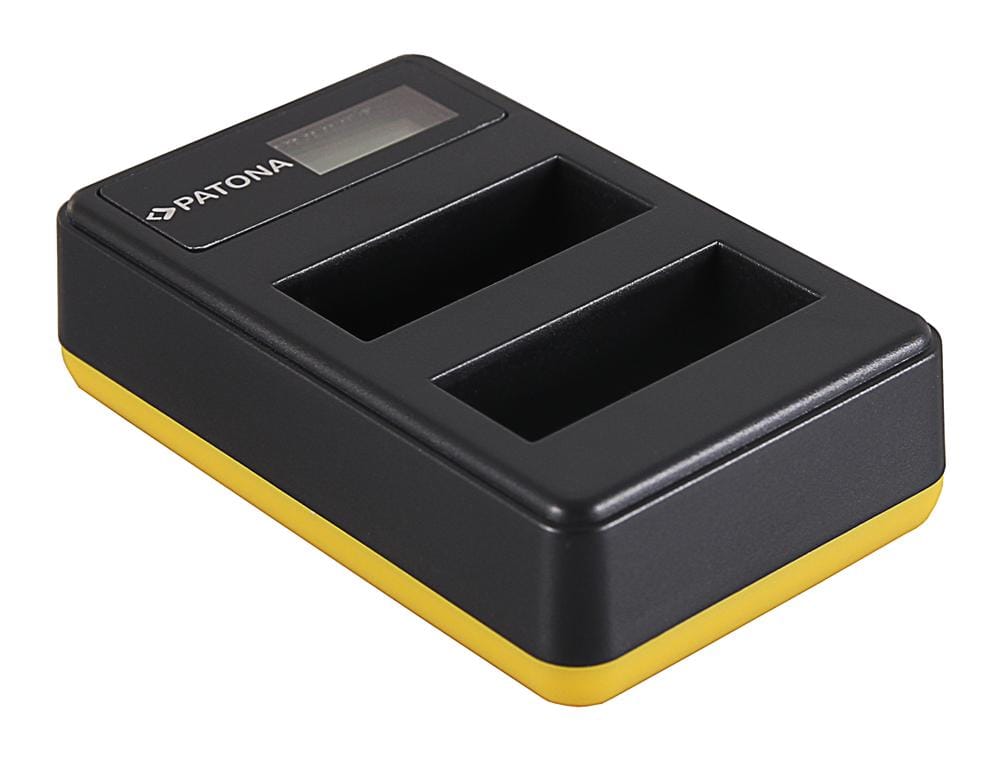 PATONA Cargador USB Dual LCD para Nikon EN-EL14 CoolPix D3100 D3200 D5100 D5200 P7000 P7100 P7700