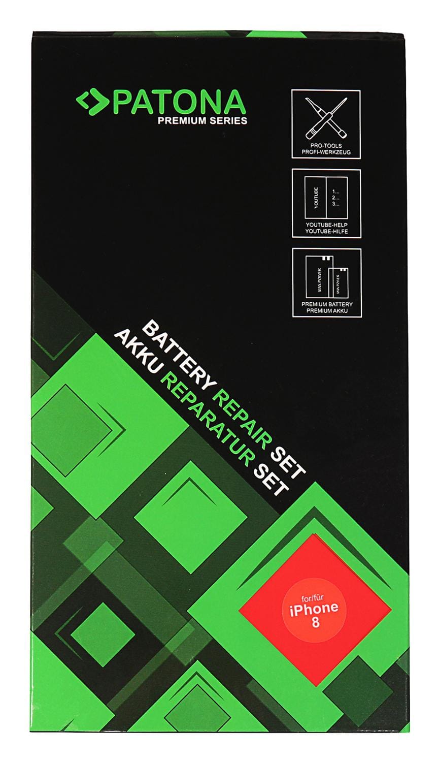 PATONA Premium Battery for Apple iPhone 8 8G 616-00357 with Tool Set