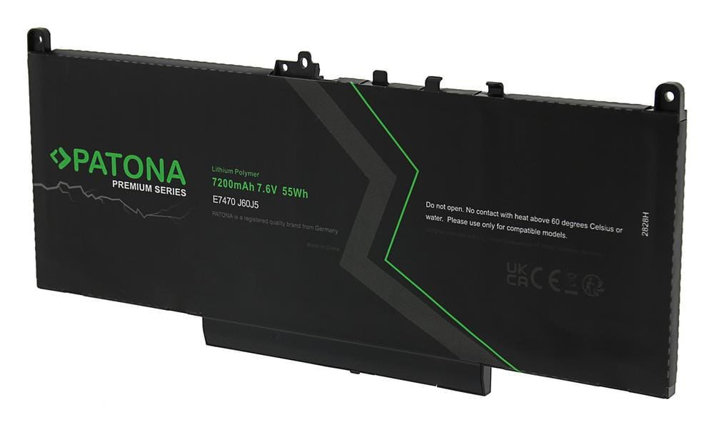 PATONA Bateria Premium para Dell Latitude E7260 E7270 E7470 J60J5