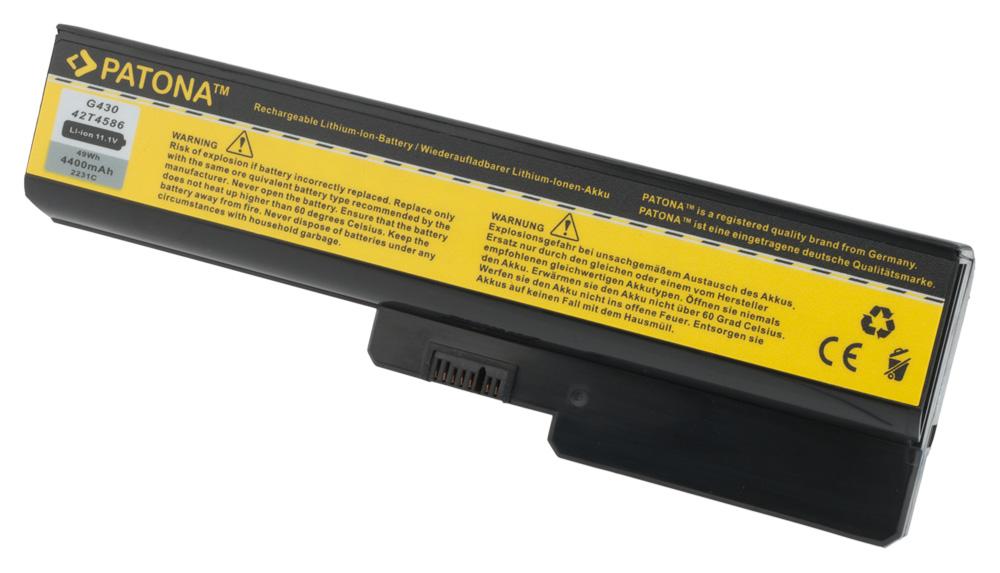 PATONA Battery for IBM Lenovo Ideapad 3000 G430 G530 G450 N500 42T4581 42T4583
