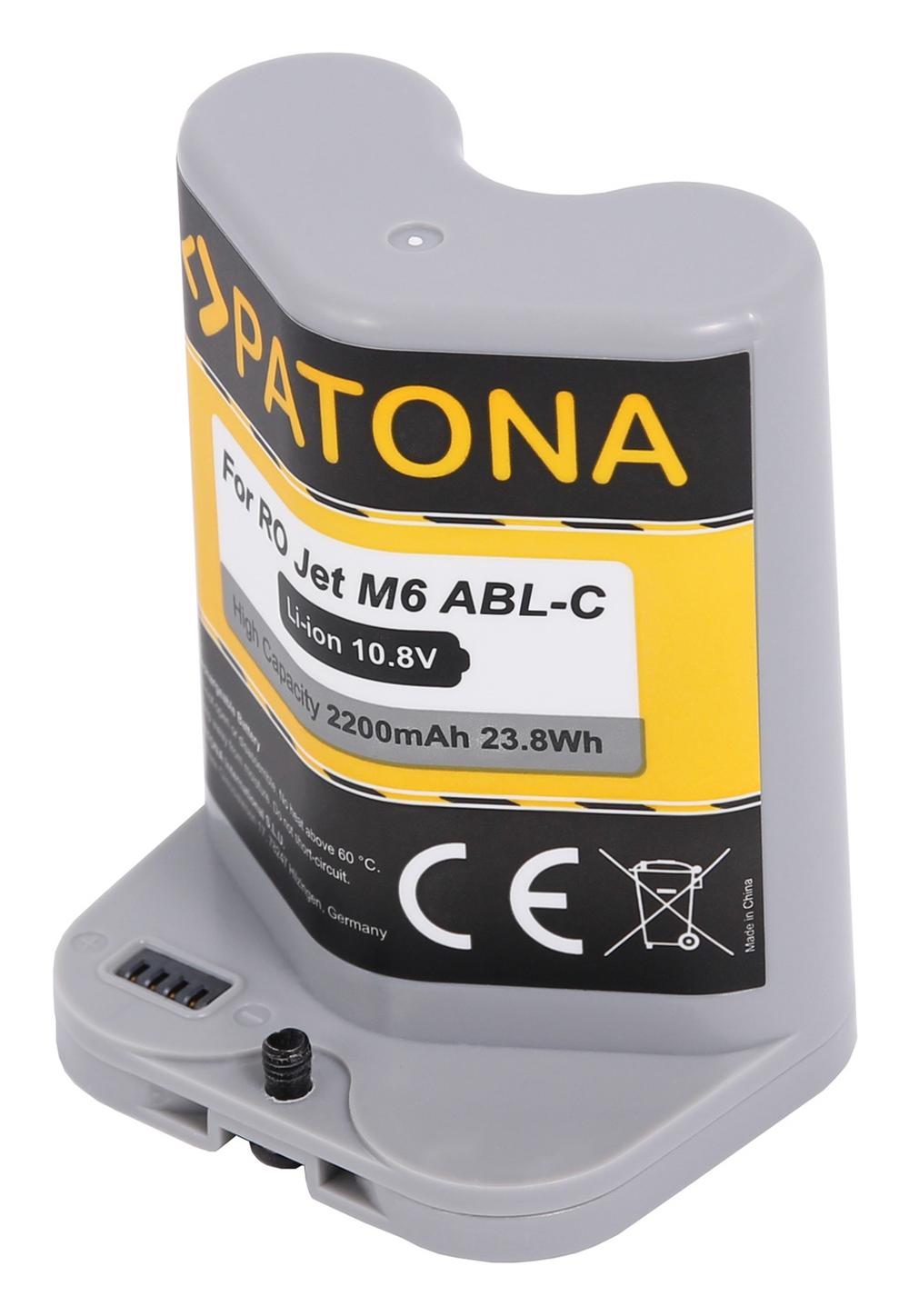 PATONA Batterie 2200 mAh pour iRobot Braava Jet M6 ABL-C M611020 PATONA Batterie 2200 mAh pour iRobot Braava Jet M6 ABL-C M611020