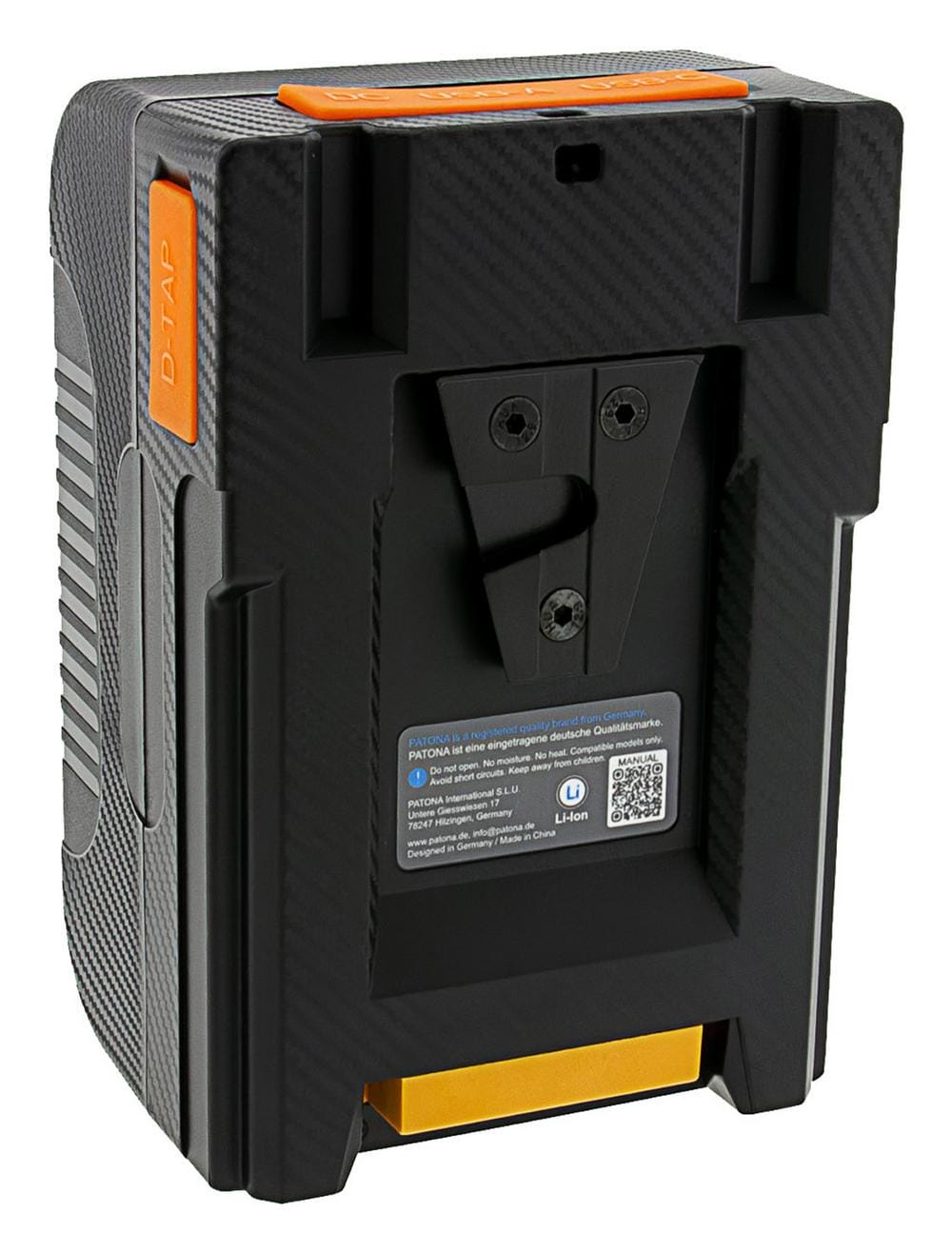 PATONA Platinum V-Mount Battery BP-155W PD65 155Wh USB-C USB-A 2×D-Tap DC-out with Hardcase for Professional Cameras, Monitors, Laptops and Smartphones PATONA Platinum V-Mount Battery BP-155W PD65 155Wh USB-C USB-A 2×D-Tap DC-out with Hardcase for Professional Cameras, Monitors, Laptops and Smartphones