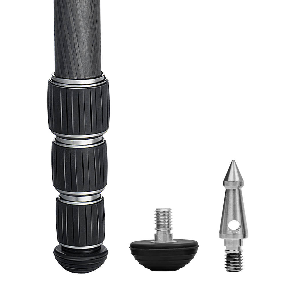 Mountain Series Trépied en carbone C83S sans tête de trépied avec colonne centrale Mountain Series Trépied en carbone C83S sans tête de trépied avec colonne centrale