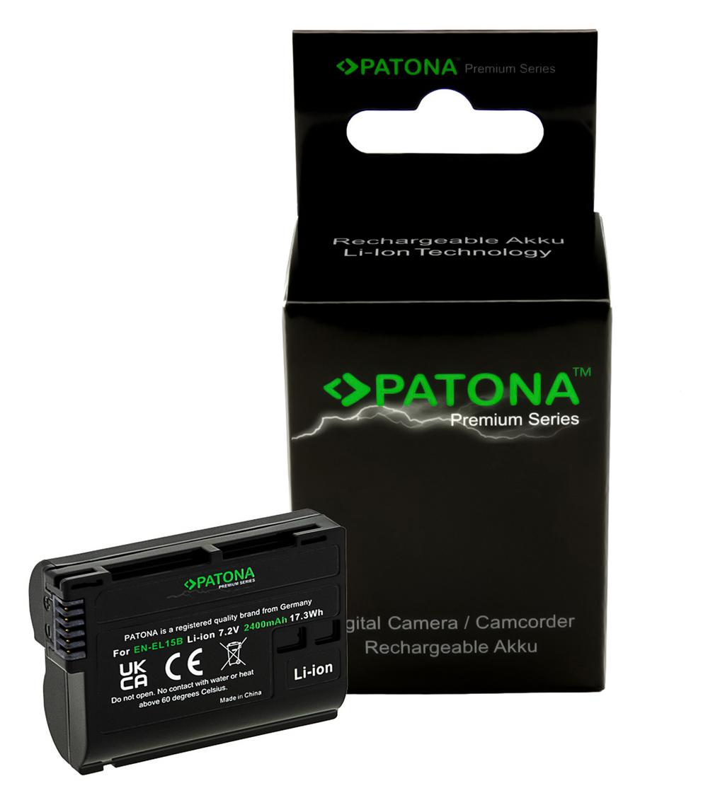 PATONA Premium Batteria per Nikon V1 EN-EL15 EN-EL15B ENEL15 D7000 D800 D600 Z6 Z7 PATONA Premium Batteria per Nikon V1 EN-EL15 EN-EL15B ENEL15 D7000 D800 D600 Z6 Z7