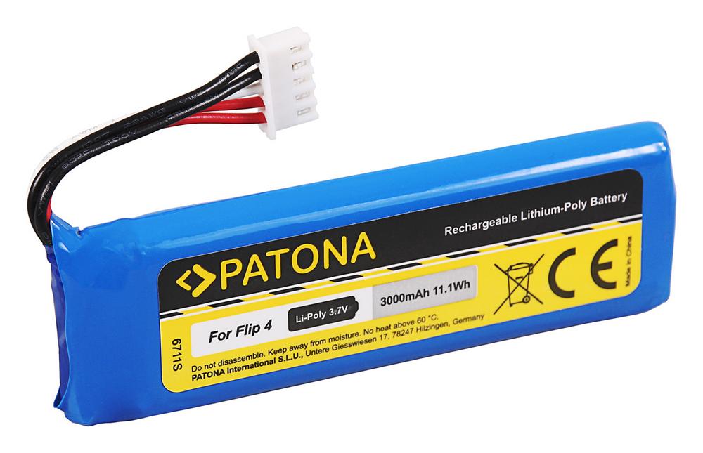 PATONA Batterie pour JBL Flip 4 et Flip 4 Special Edition GSP872693 01