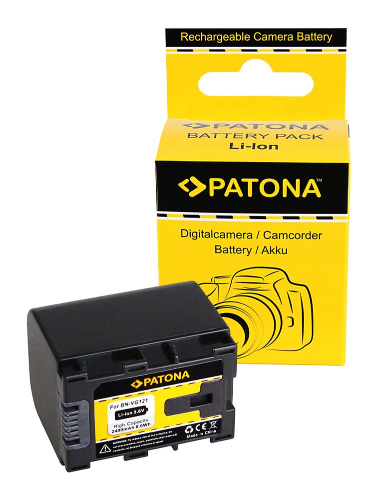 PATONA Battery for JVC BN-VG121 BN-VG121AC BN-VG121E BN-VG121EU GZ-GX1