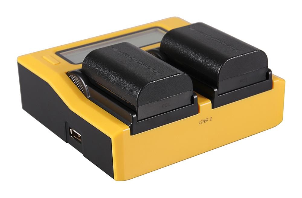 PATONA Dual LCD USB Charger for Canon LPE6 LP-E6 PATONA Dual LCD USB Charger for Canon LPE6 LP-E6