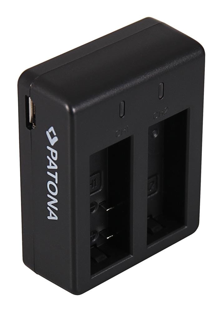 Carregador USB Dual PATONA para SJCAM SJ4000 SubTig3 Rollei Actioncam 220 300 300 Plus 310 330 415 416 426 Carregador USB Dual PATONA para SJCAM SJ4000 SubTig3 Rollei Actioncam 220 300 300 Plus 310 330 415 416 426