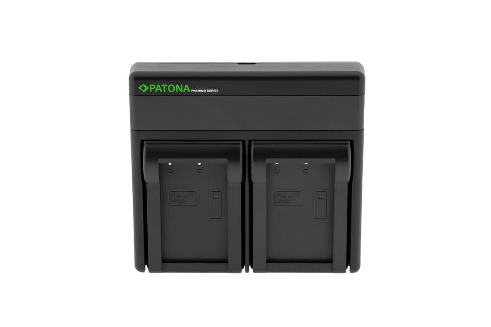 Chargeur PATONA Premium Dual PD pour Minolta NP-200 avec entrée/sortie USB-C Chargeur PATONA Premium Dual PD pour Minolta NP-200 avec entrée/sortie USB-C