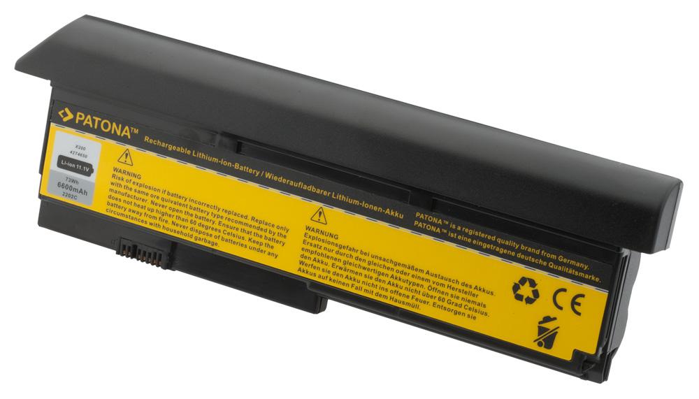 PATONA Bateria para IBM X200 X200S 42T4543 42T4646 42T4650 42T4560 43R9253