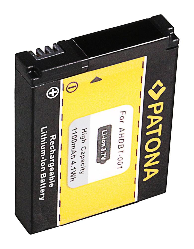 PATONA batteria per GoPro Hero ABPAK-001 AHDBT-001 GoPro HD Hero 960 PATONA batteria per GoPro Hero ABPAK-001 AHDBT-001 GoPro HD Hero 960