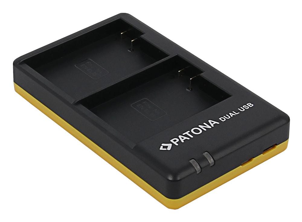 Carregador rápido dual PATONA para Nikon EN-EL15 ENEL15 incl. cabo USB-C