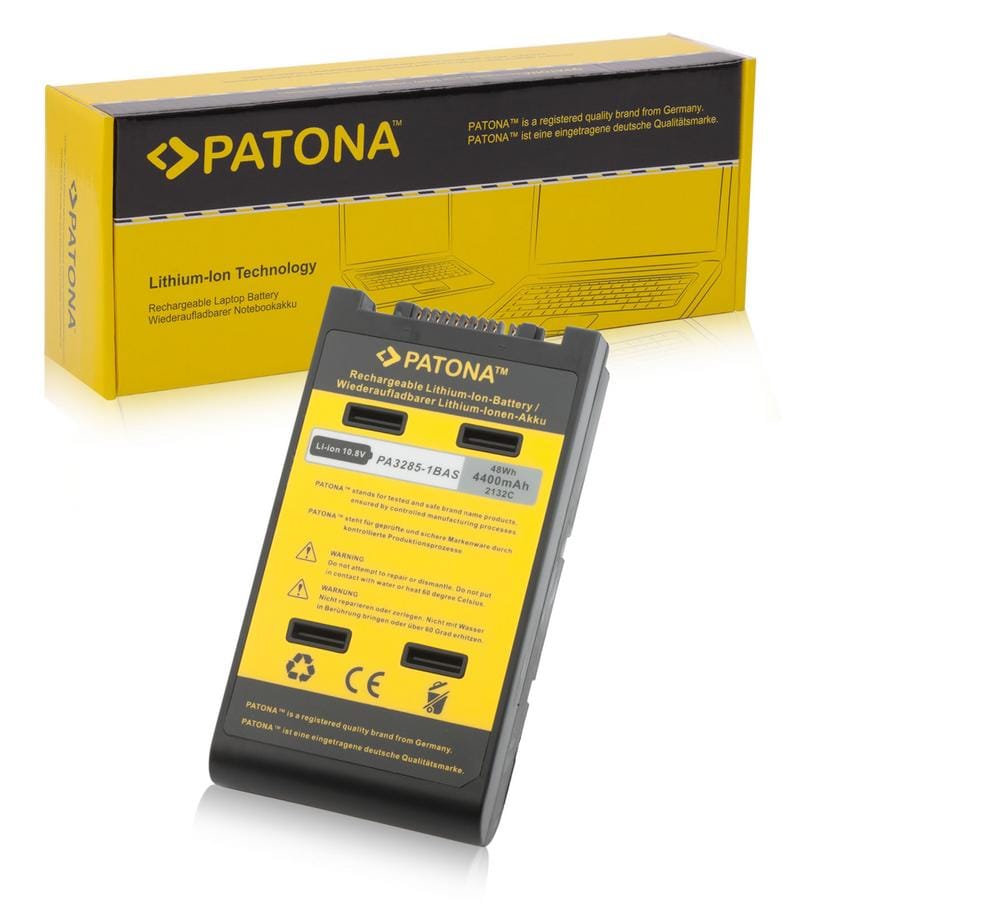 PATONA Batterie pour Toshiba Tecra A1 A8-EZ8311 A8-EZ8312 A8-EZ8313 PATONA Batterie pour Toshiba Tecra A1 A8-EZ8311 A8-EZ8312 A8-EZ8313