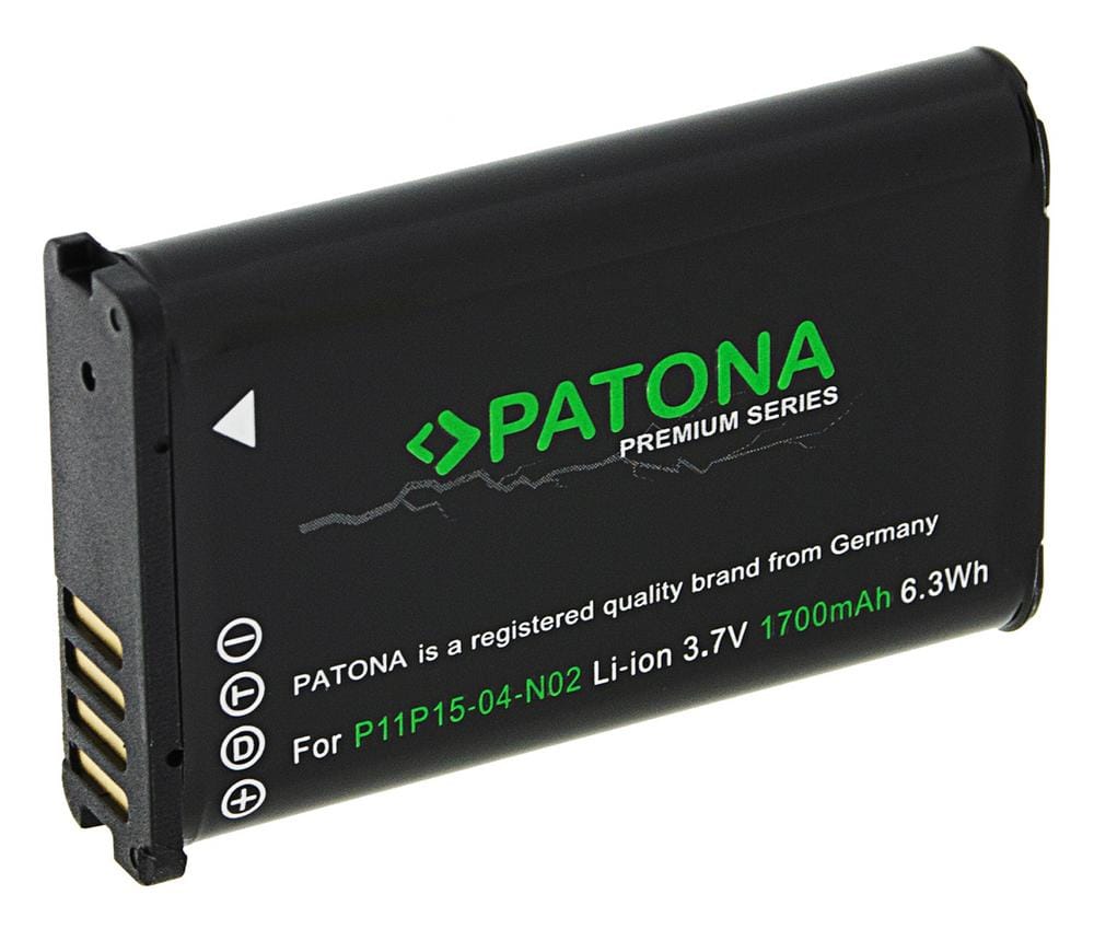 PATONA Premium Batería para Garmin Montana Virb Elite Monterra 600 650 650t