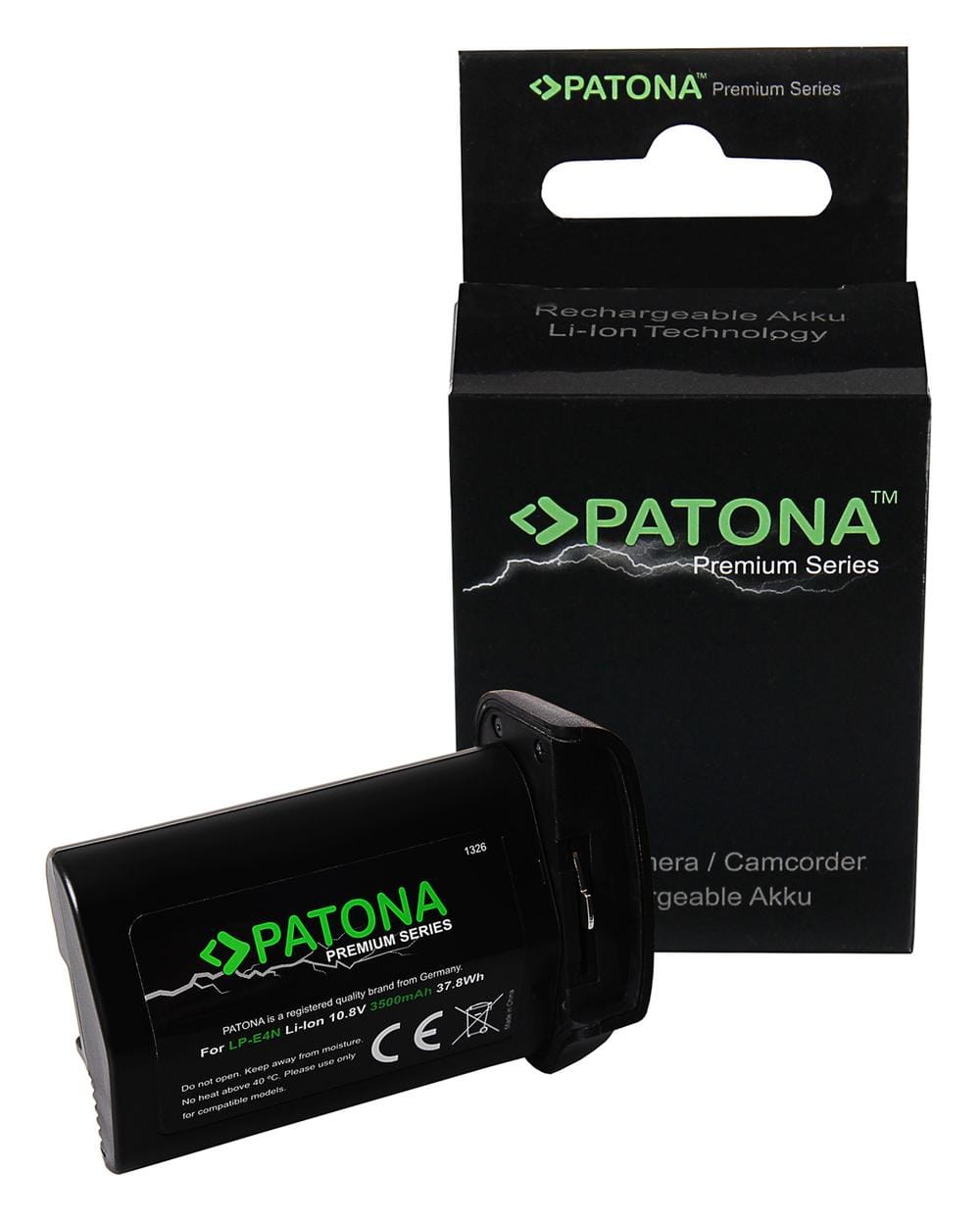 PATONA Premium Batteria per Canon LP-E4N EOS-1Ds Mark III EOS-1D Mark III EOS-1D Mark IV EOS-1D X Celle LG