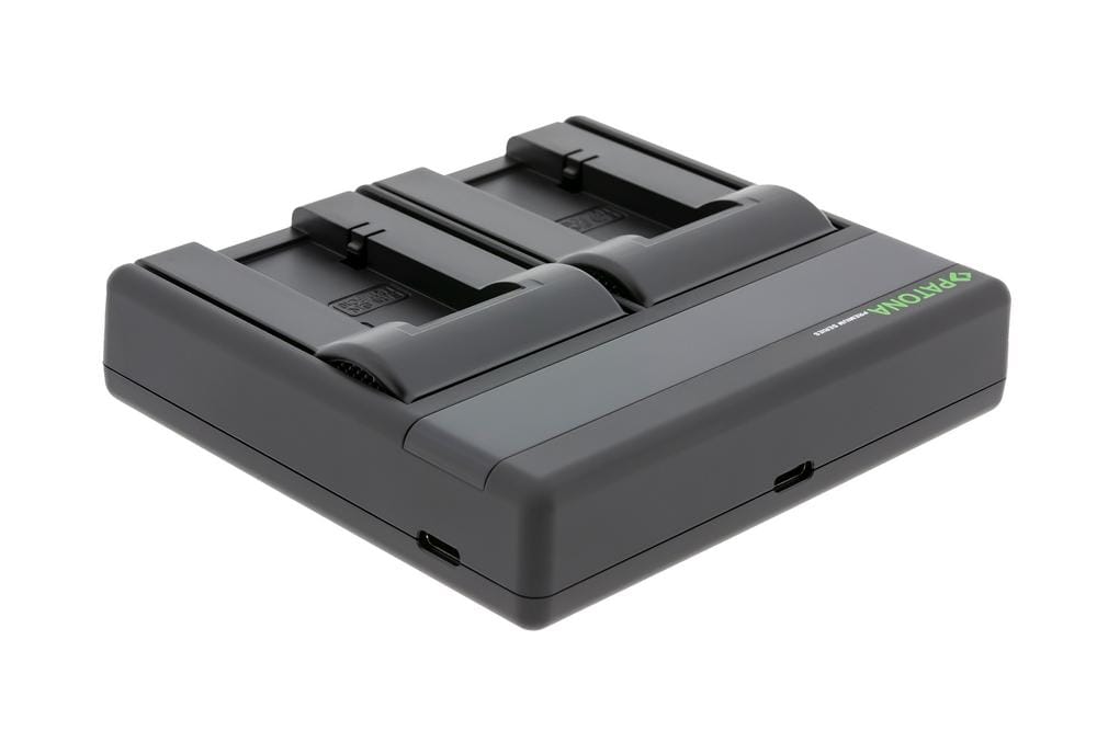 PATONA Premium Dual PD Performance Charger for Sony NP-FC10 with USB‑C Input/Output