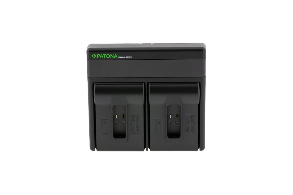 PATONA Premium Dual PD Performance Carregador para GoPro AABAT-001 com entrada/saída USB‑C