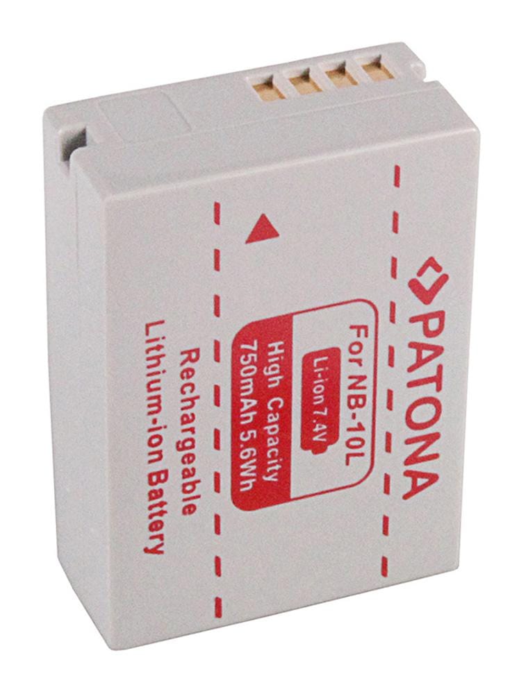 PATONA Batteria per Canon NB-10L NB10L Powershot SX40 HS Powershot SX-40HS SX40HS