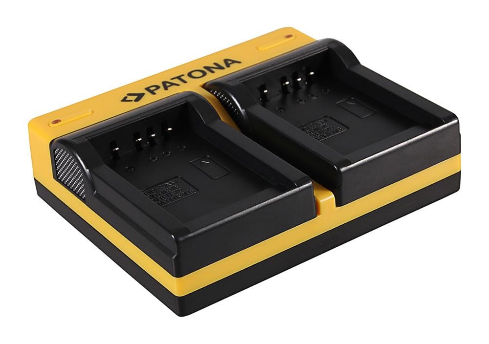 Caricatore Duale PATONA per Samsung SLB-0837B IA‑BH130C IA‑BH130LB Digimax i85 L74 wide con Micro‑USB Caricatore Duale PATONA per Samsung SLB-0837B IA‑BH130C IA‑BH130LB Digimax i85 L74 wide con Micro‑USB