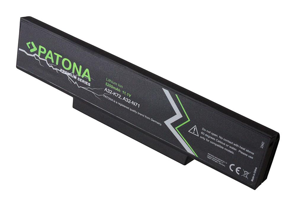 PATONA Bateria Premium para Asus K72 K72DR K72DY K72F K72JK K72JT N71Ja