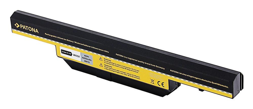 PATONA bateria dla CLEVO W650, W670RC, NP5673 – 4400 mAh