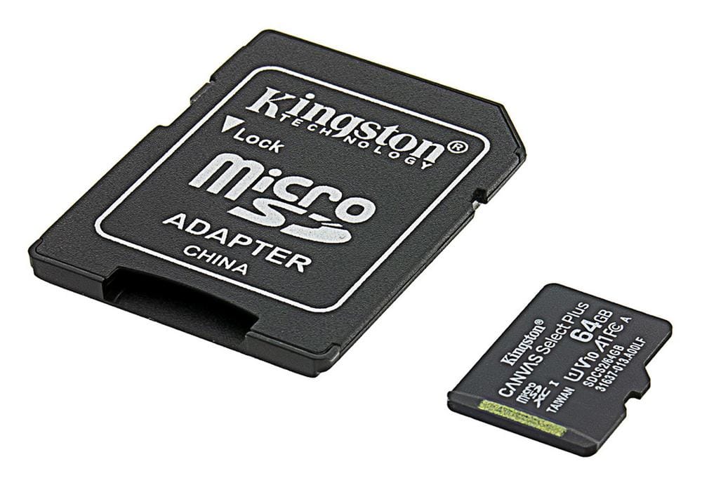 Karta pamięci Kingston MicroSDXC 64 GB 1000 MB/s klasy 10 Karta pamięci Kingston MicroSDXC 64 GB 1000 MB/s klasy 10
