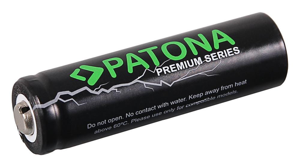PATONA Premium 14500 ICR14500 Li‑Ion bateria 3,7 V 800 mAh para dispositivos 14500