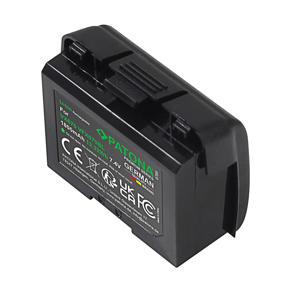 PATONA Premium Batteria per Verifone VX670 e VFX670BL 24016-01-R