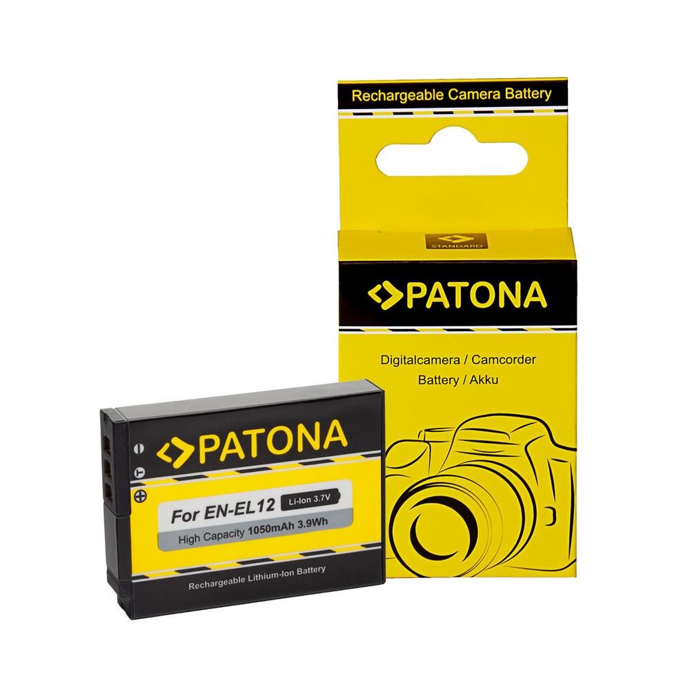 PATONA akumulator do Nikon CoolPix P300 S70 S710 S610 S610c S620 EN-EL12