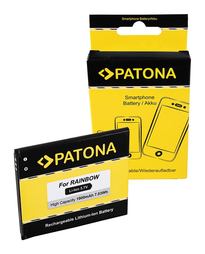 PATONA bateria para Wiko Rainbow Rainbow Lite Bloom Barry Cink Five Darknight Stairway BTY26180 PATONA bateria para Wiko Rainbow Rainbow Lite Bloom Barry Cink Five Darknight Stairway BTY26180