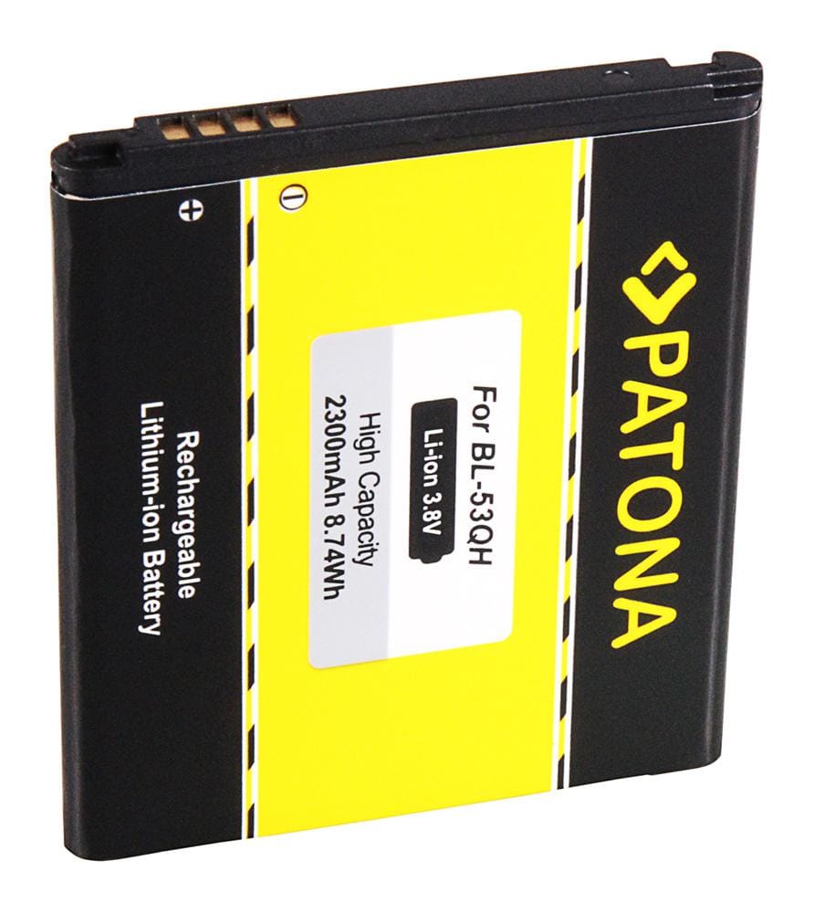 PATONA Battery for LG BL-53QH, LG Optimus 4X HD, LG Optimus F5 (P875) PATONA Battery for LG BL-53QH, LG Optimus 4X HD, LG Optimus F5 (P875)