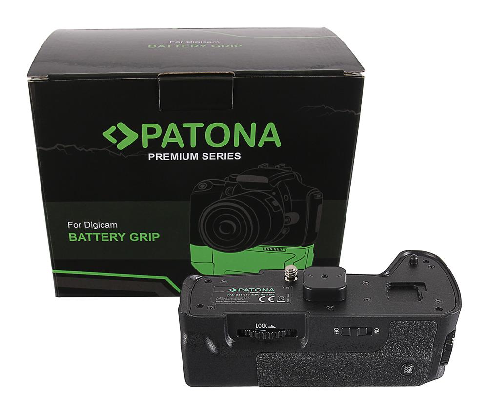 PATONA Premium agarre de batería Panasonic DMW-BGG1RC para G80 G85 G90 G95 con 1 batería DMW-BLC12 incluida y control remoto PATONA Premium agarre de batería Panasonic DMW-BGG1RC para G80 G85 G90 G95 con 1 batería DMW-BLC12 incluida y control remoto