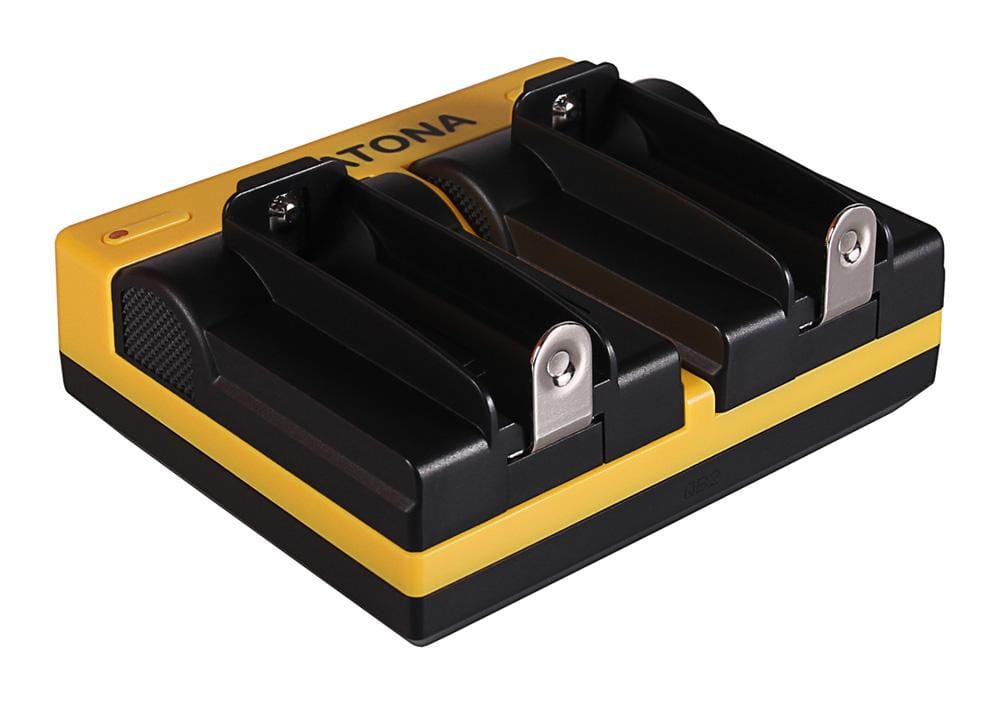 PATONA Dual Charger for 18650 Cells ICR18650-26F INR18650F1L NCR18650B US18650VTC5 US18650VTC6