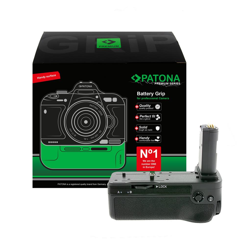 PATONA Premium Grip batteria per Nikon Z6III per 2 batterie EN-EL15c con ingresso USB-C incl. telecomando IR