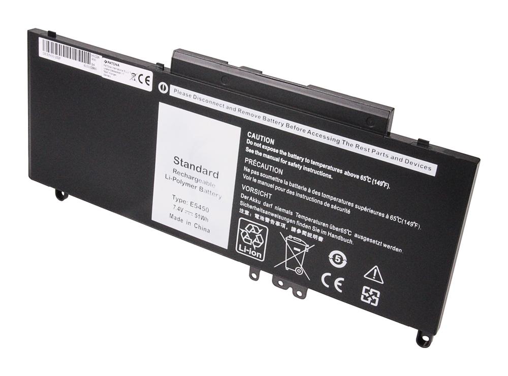 PATONA bateria 7.4 V para Dell Latitude 3150 3160 E5250 E5450 E5550