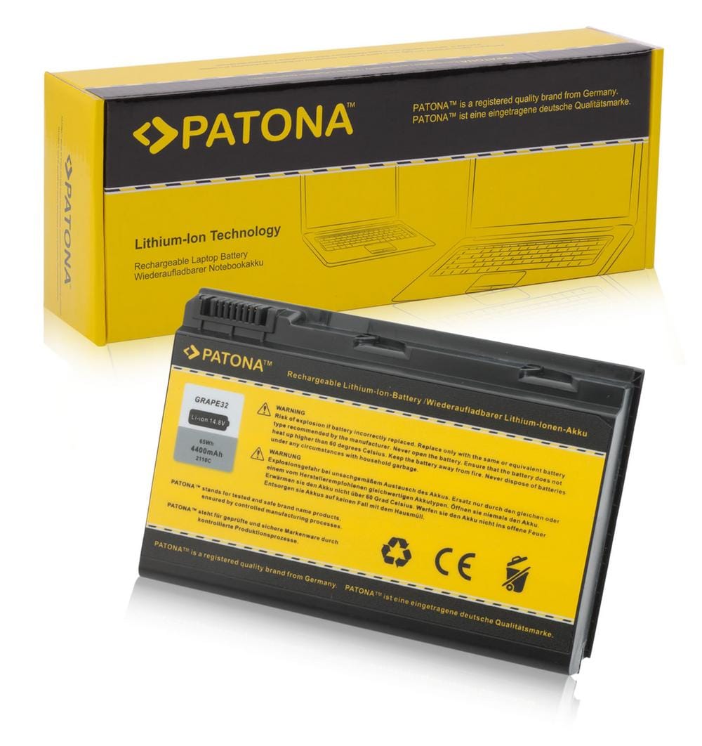 PATONA Battery for Acer Extensa 5120 5210 5220 5420 5430 5610 Grape34