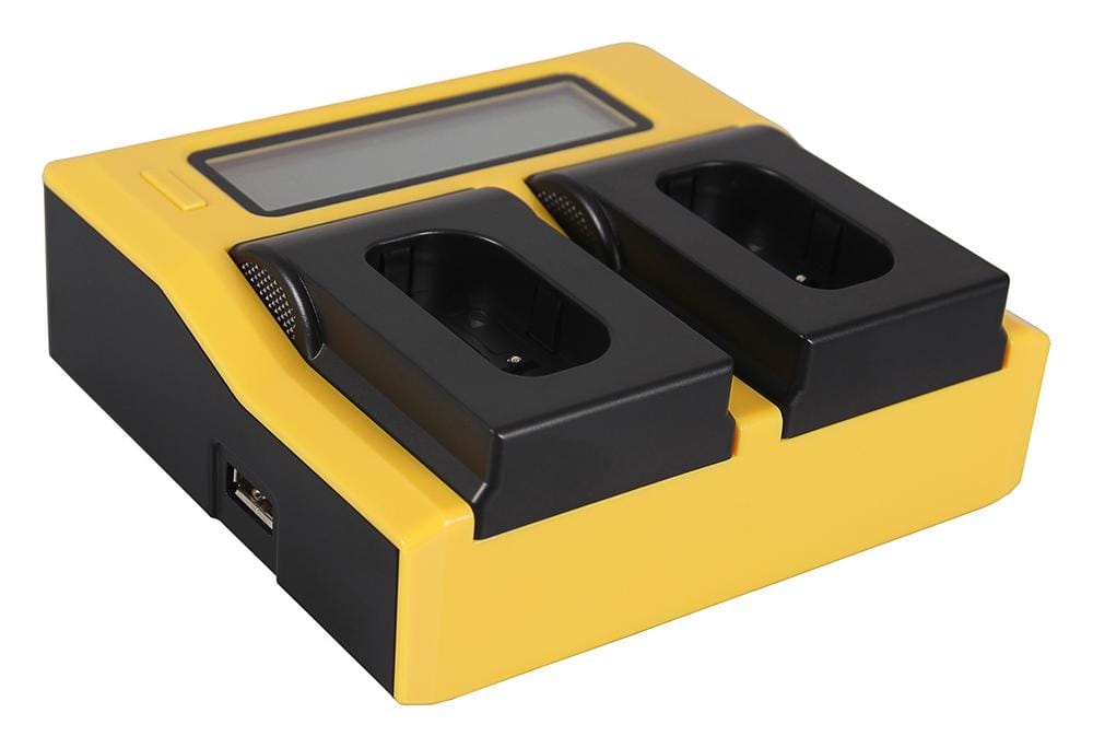 Carregador USB Dual LCD PATONA para Panasonic DMW-BLJ31 Lumix DC-S1 DC-S1R DC-S1H Carregador USB Dual LCD PATONA para Panasonic DMW-BLJ31 Lumix DC-S1 DC-S1R DC-S1H