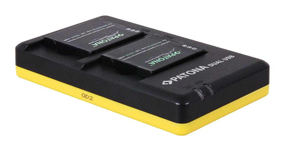 PATONA Carregador Dual Rápido para Panasonic DMW-BCM13 BCM13