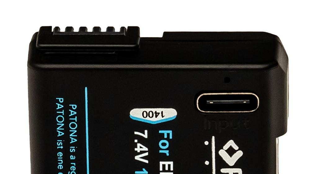 PATONA Platinum Batería con Entrada USB‑C para Nikon EN‑EL14 D3100 D5100 P7000 PATONA Platinum Batería con Entrada USB‑C para Nikon EN‑EL14 D3100 D5100 P7000