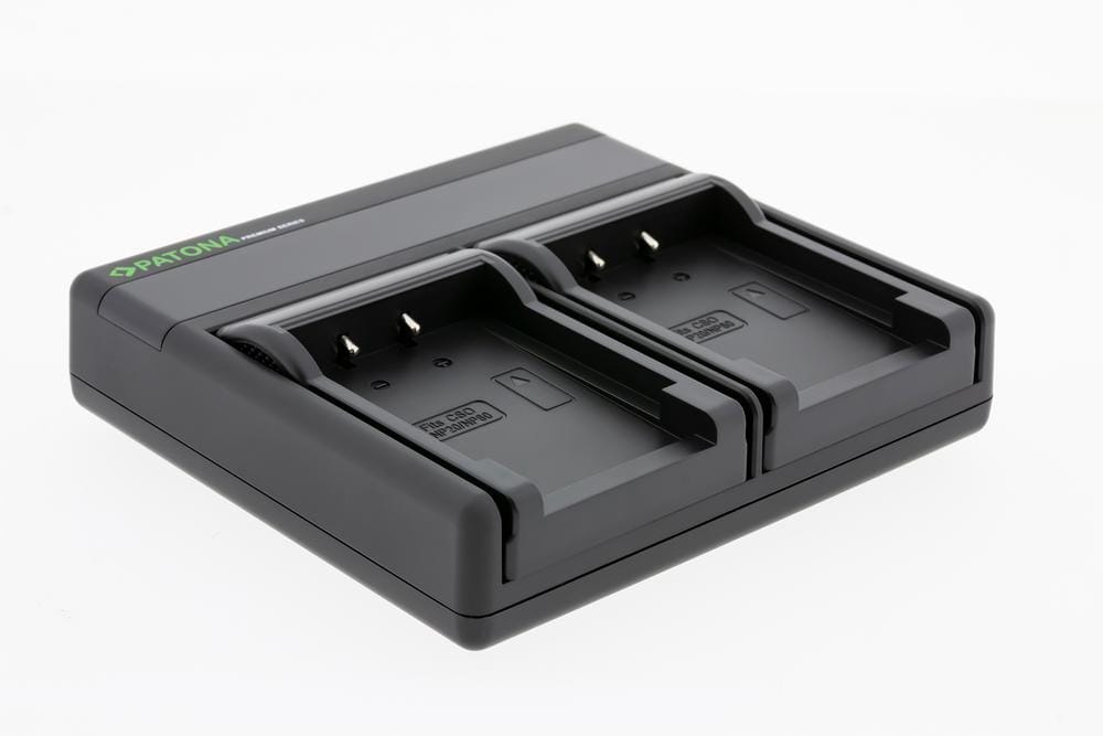 PATONA Premium Dual PD Performance Charger for Casio NP-20 with USB-C Input/Output