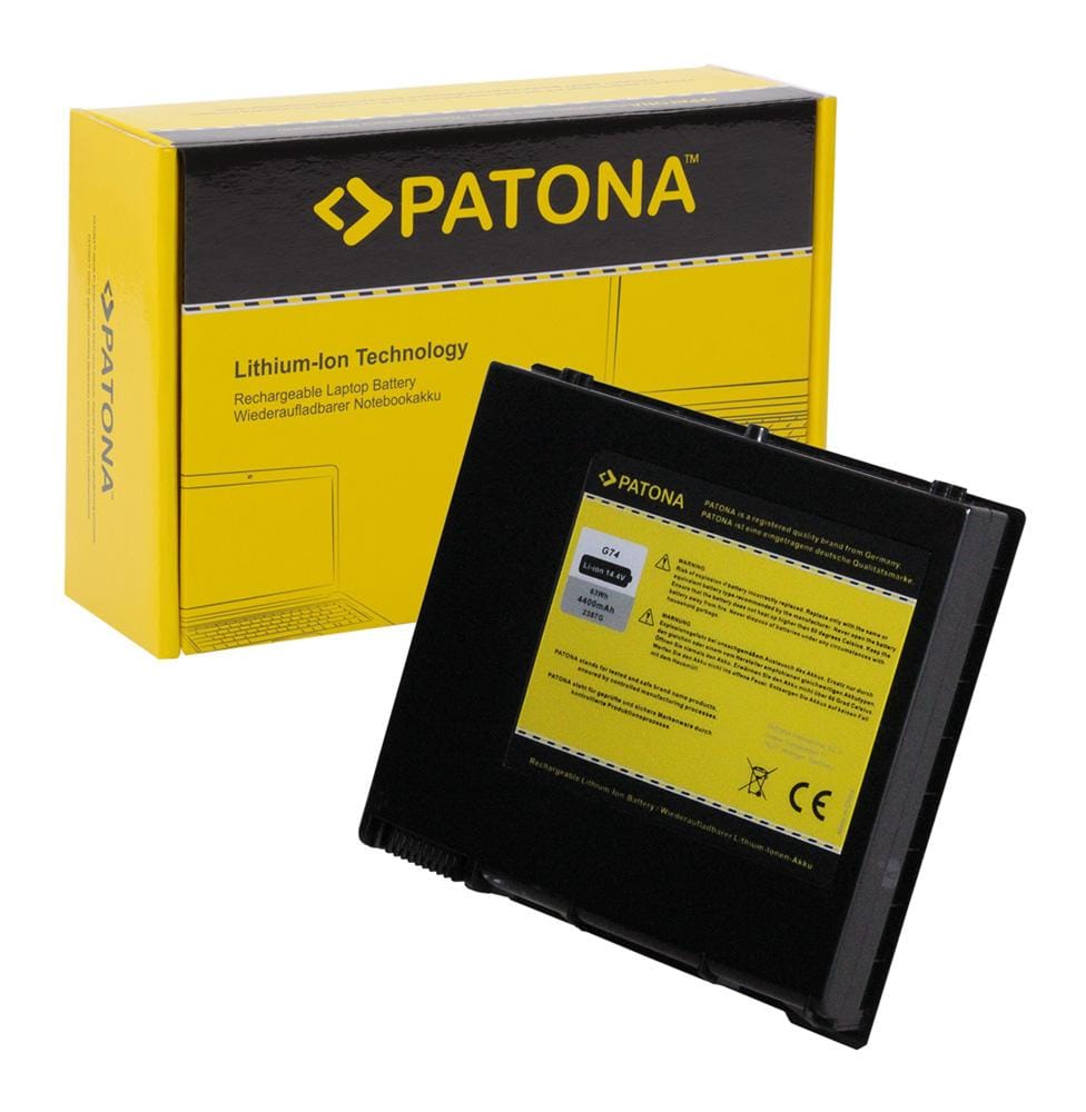PATONA batería para Asus A42‑G74 ICR18650‑26F LC42SD128 PATONA batería para Asus A42‑G74 ICR18650‑26F LC42SD128