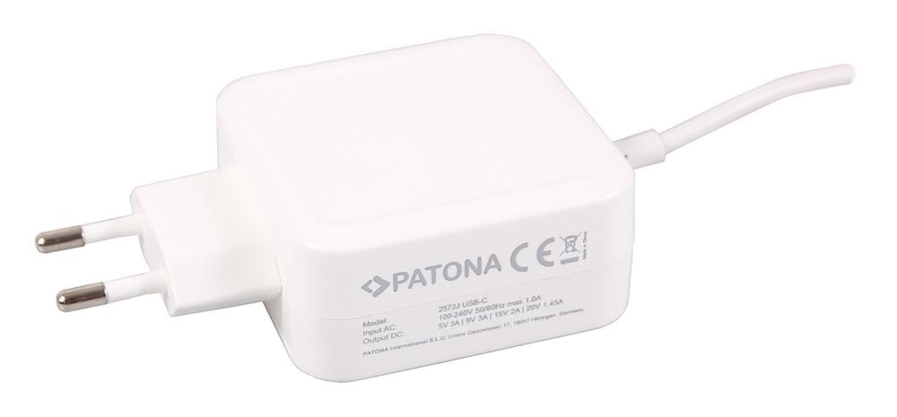 PATONA PD-Adapter 29 W Caricatore USB‑C 5‑20 V per Smartphone e Tablet