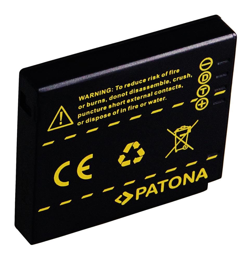 PATONA batteria per Panasonic DMC-FT1 FS7 FS25 FX40 FX550 PATONA batteria per Panasonic DMC-FT1 FS7 FS25 FX40 FX550
