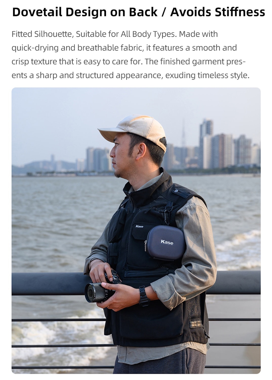 Chaleco para fotógrafos chaqueta fotográfica outdoor unisex Chaleco para fotógrafos chaqueta fotográfica outdoor unisex