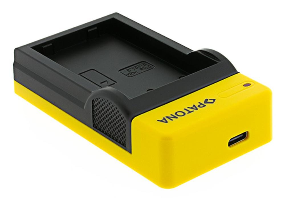 PATONA Slim Caricabatterie USB con ingresso USB-C per Nikon EN-EL9 D40 D40x D5000 D60