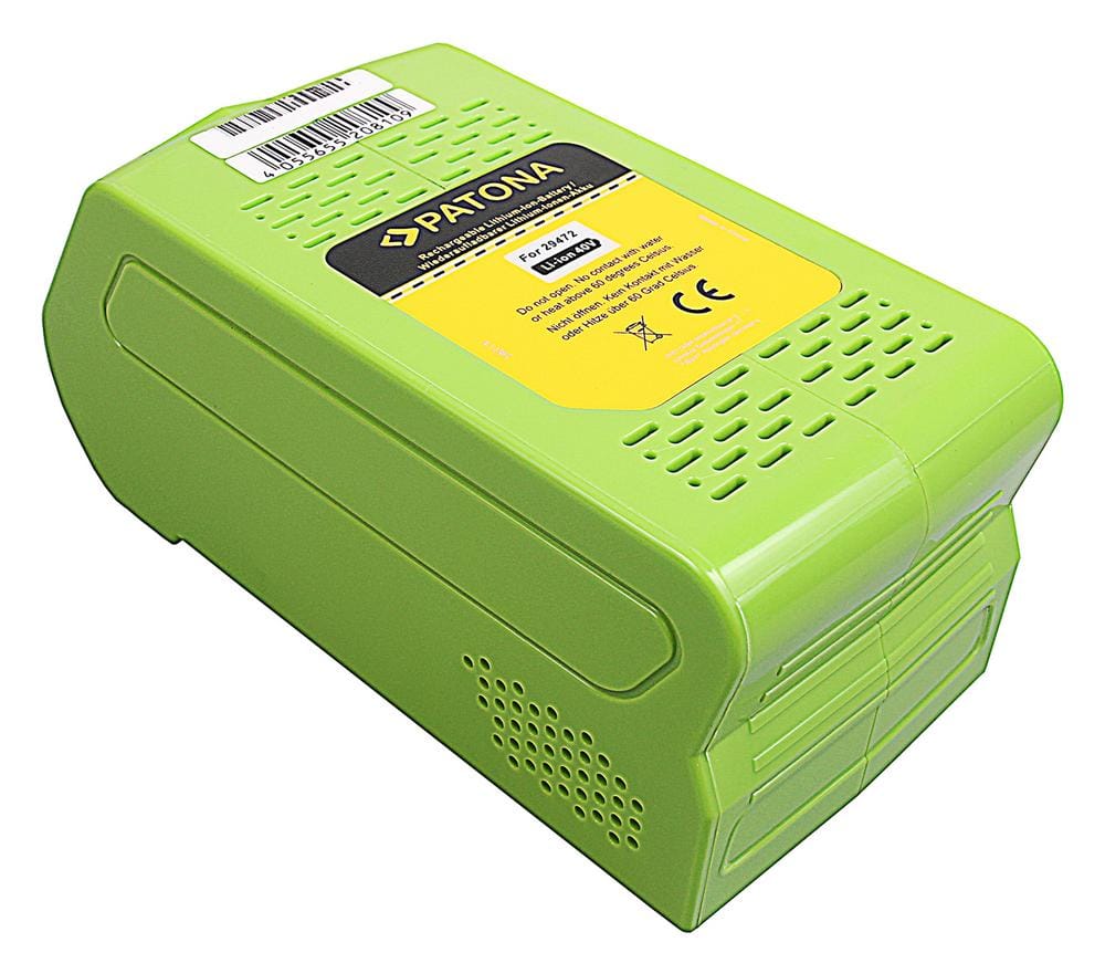 PATONA Batterie pour Greenworks 20302 2601402 29302 29462 29472 29282 40V 4000mAh PATONA Batterie pour Greenworks 20302 2601402 29302 29462 29472 29282 40V 4000mAh