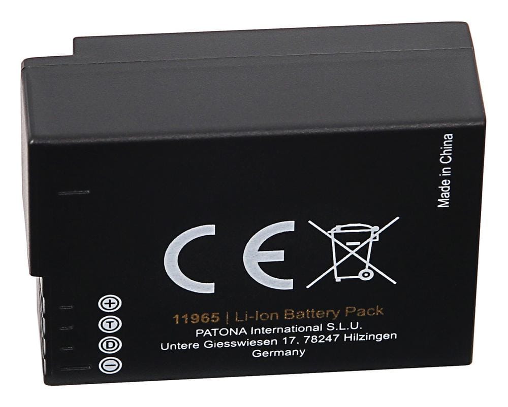 🛡️ PATONA PROTECT Batería para Panasonic DMW-BLC12 Lumix DMC FZ200 DMC G6 G5 GH2 🛡️ PATONA PROTECT Batería para Panasonic DMW-BLC12 Lumix DMC FZ200 DMC G6 G5 GH2