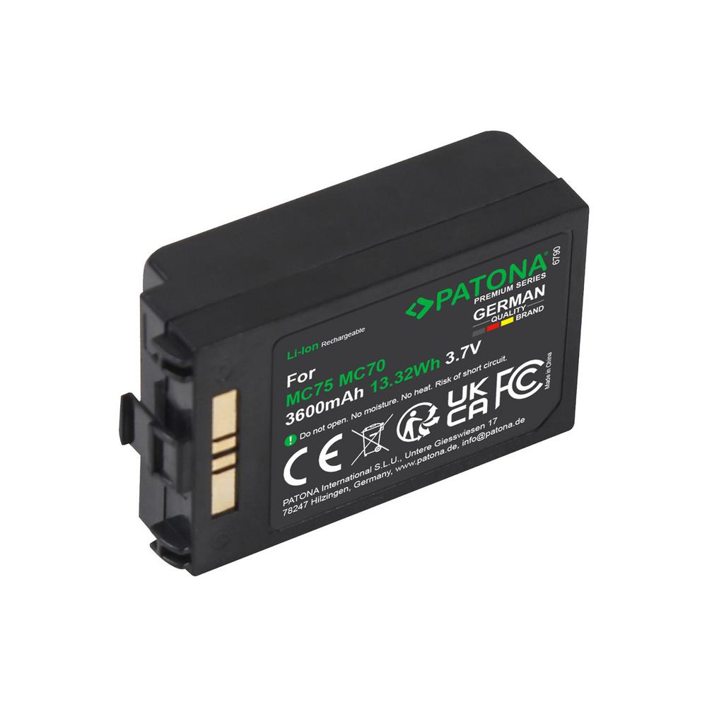 PATONA Batterie Premium pour Symbol MC75 BTRY-MC70EAB00
