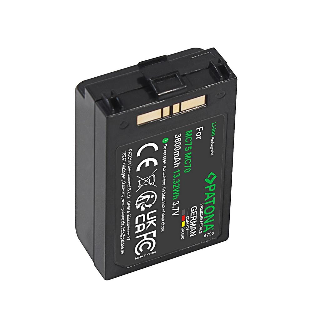 PATONA Batterie Premium pour Symbol MC75 BTRY-MC70EAB00 PATONA Batterie Premium pour Symbol MC75 BTRY-MC70EAB00